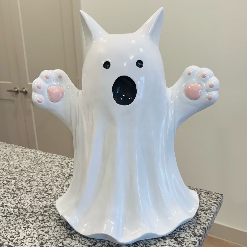 Halloween Cat Ghost 18” Tall TikTok Viral Goblin & Ghoul